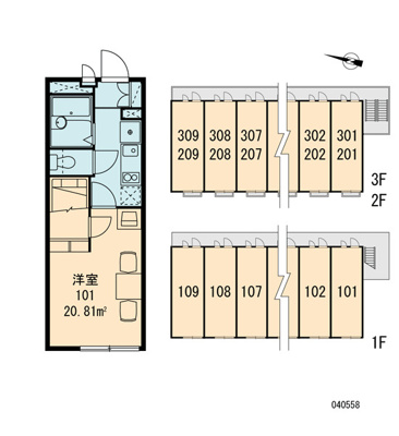 【区画図】 | グランダーム