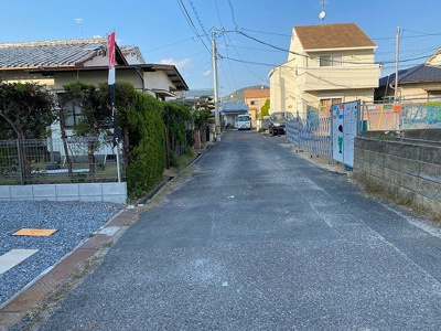 【前面道路含む現地写真】 | ルルーディア雄町 | 前面道路含む現地写真です