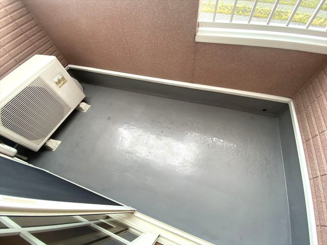 フォルシュA棟のバルコニー