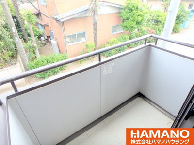 【バルコニー】 | HIハウス | お洗濯にも便利なバルコニー付き