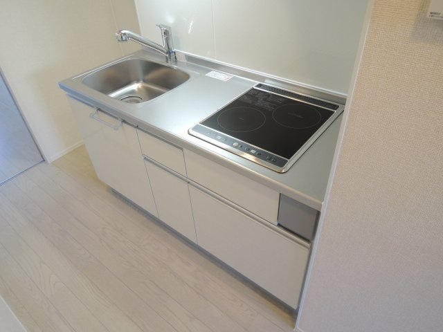 Ras Shamraのキッチン|IHクッキングヒーター2口付き【Ras　Shamra】
