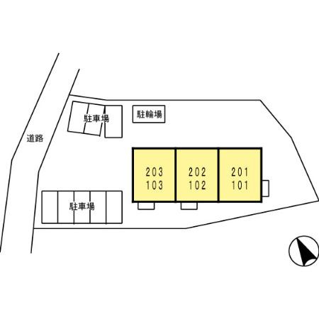 ロイヤルメゾンの区画図