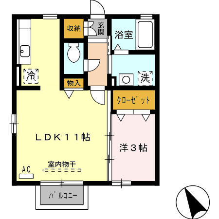 ロイヤルメゾンの間取り