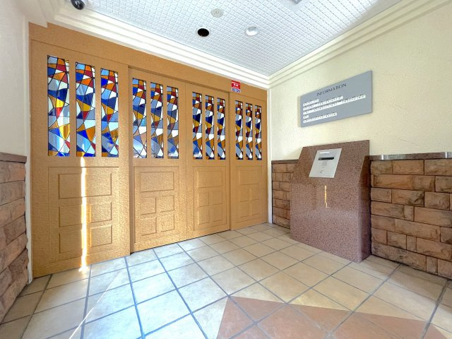 ファーネストヒルズ高宮エステルノのエントランス