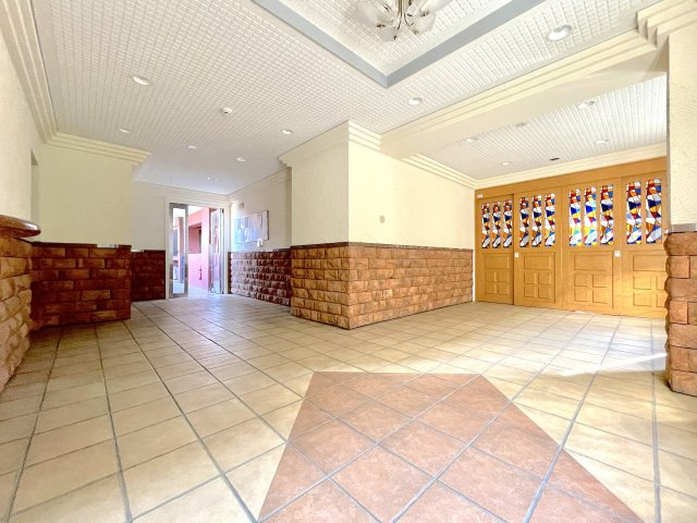 ファーネストヒルズ高宮エステルノのエントランス