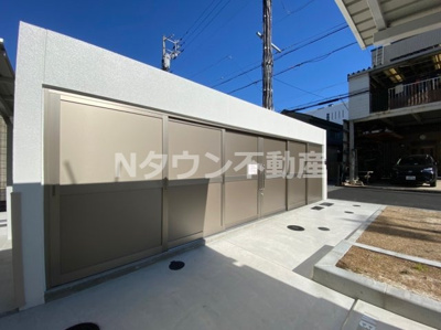 【その他共用部分】 | エステムコート名古屋平安通クチュール | ごみステーションです