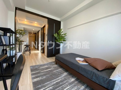 【居間・リビング】 | エステムコート名古屋平安通クチュール | おしゃれな居間です