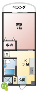【間取り】 | オアシスINLET | ※間取りは現状優先になります。
