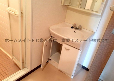 【洗面所】 | ハイマート宮山台 | スペースが確保できる洗面所です