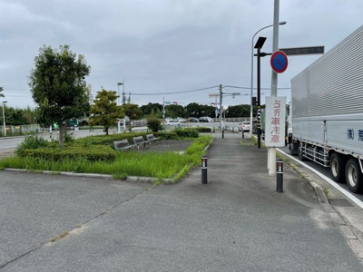 【駐車場】 | 城陽市奈島芝新田　店舗