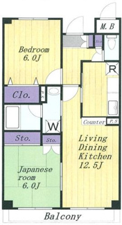【間取り】 | サンボナール鷺沼 | 間取り図