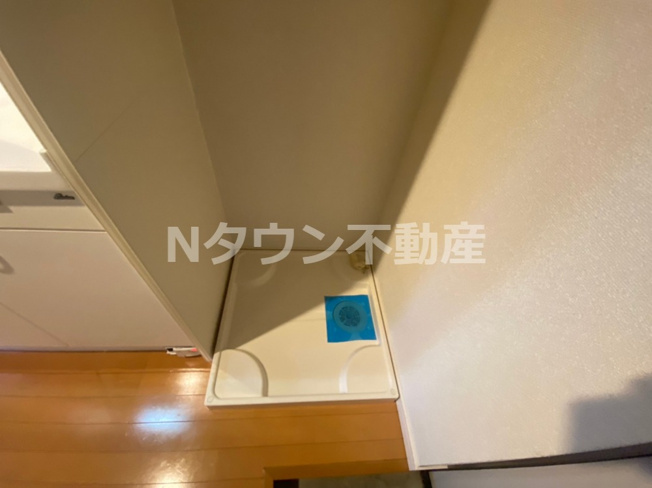 【設備】 | loft4千種 | 洗濯機置き場です