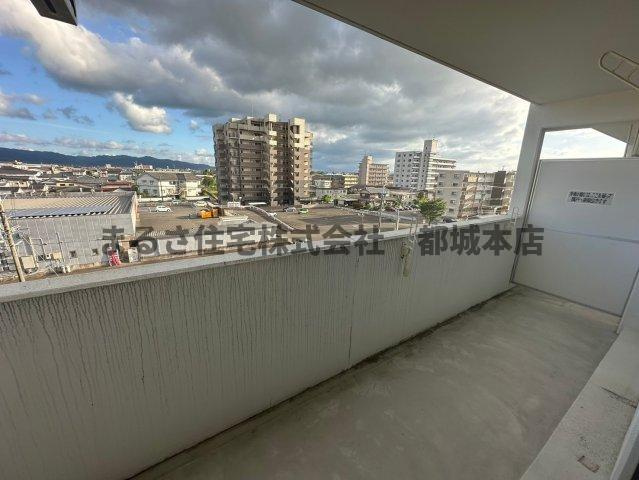 スカイコート年見のバルコニー