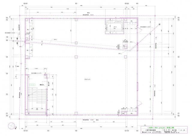 アスティオン天神西通りの区画図|アスティオン天神西通
