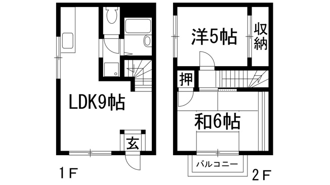 【間取り】 | エッフェル東多田