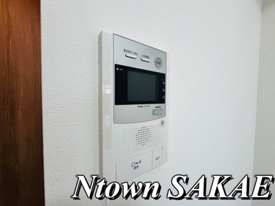 【セキュリティ】 | メイクス上前津Ⅲ | モニター付きインターホンです