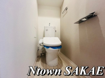 【トイレ】 | メイクス上前津Ⅲ | トイレもきれいです