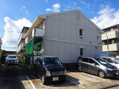 【外観】 | ウインザーハイツ | ウインザーハイツ　軽量鉄骨造２階建て