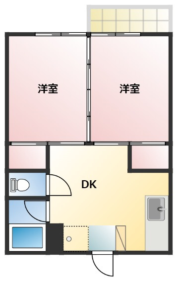 ユートピアチェリーの間取り