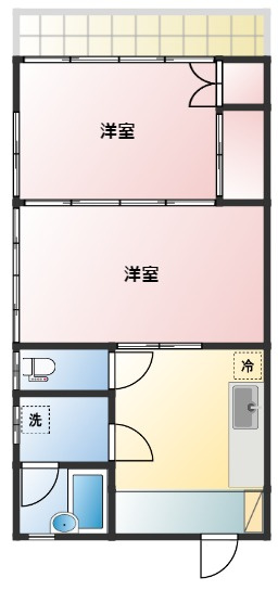 ライムハウスＭの間取り