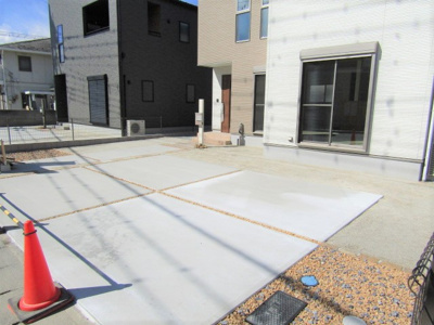 【駐車場】 | エンゼルハウス　甲府市堀之内町② | 駐車場があるので、車を買う予定の方も安心です
駐車スペースは3台分です♪