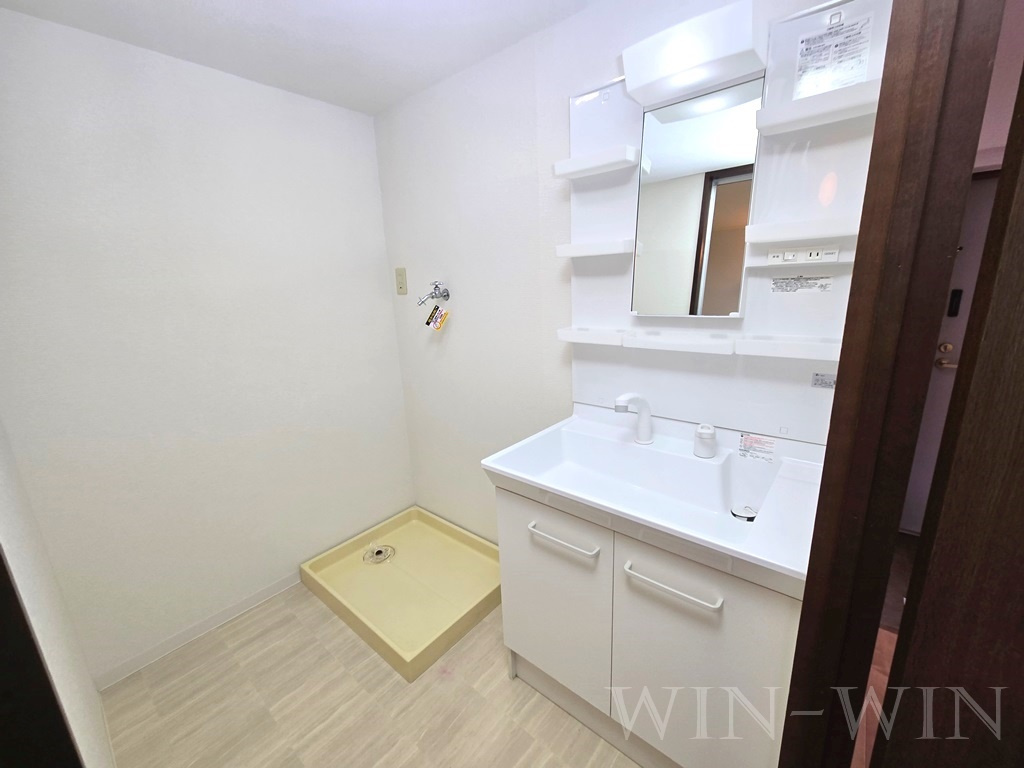 フリーダムコート 弐番館の洗面所