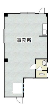 堺市東区大美野　貸店舗　[物件番号：206086]の間取り