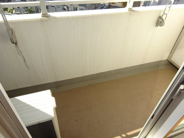 スカイコート新小岩のバルコニー