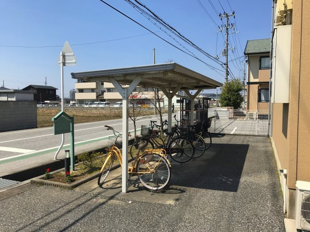 Kフォーラムのその他共用部分|駐輪場です
