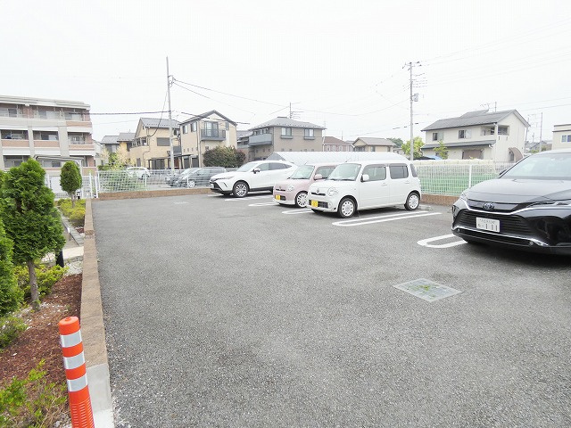 クラールKⅡの駐車場