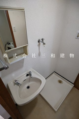 サンスプリングの洗面所