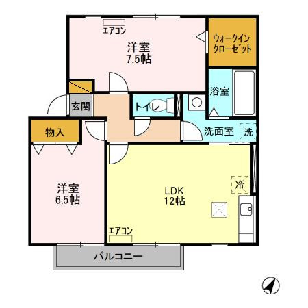 グランドゥールの間取り