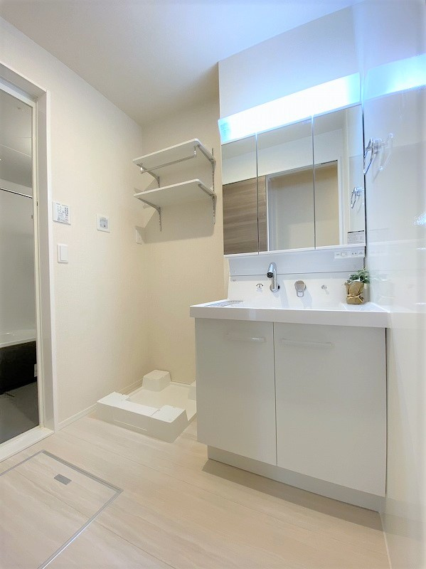 フィーノeの洗面所