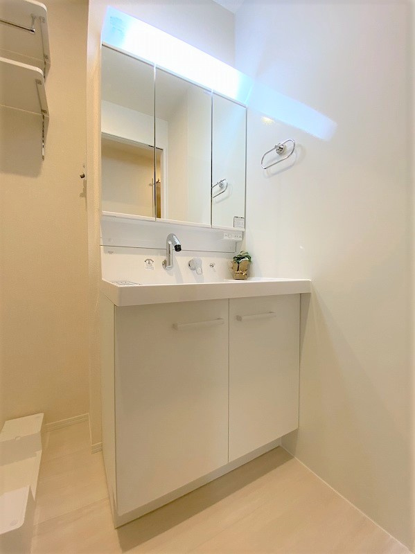 フィーノeの独立洗面台