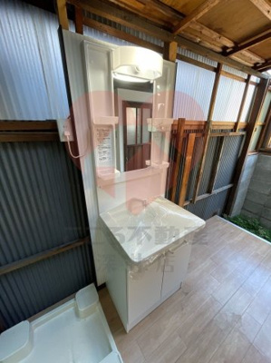 【洗面所】 | 福万寺貸家