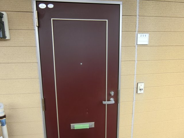 ふじコーポ中の島Ａの玄関
