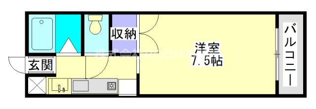 サンライズ都北の間取り