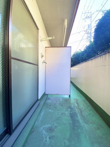 ファーランジュ西中延のバルコニー