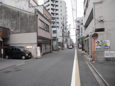 キューブテンの地図|前面道路