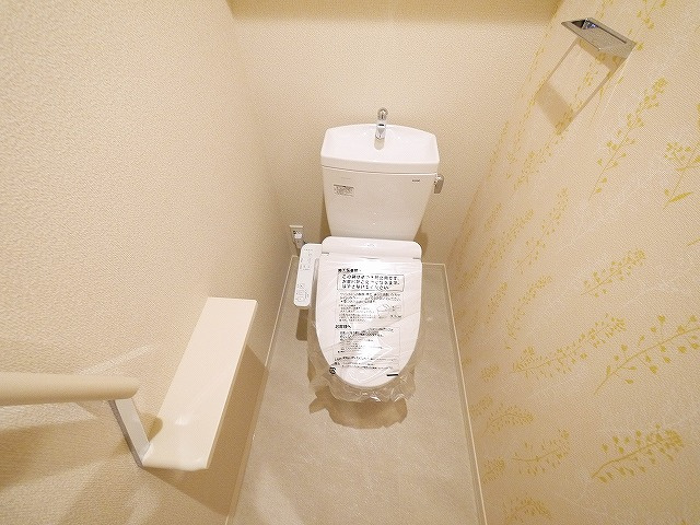 シャーメゾンＦＵＪＩＭＯＴＯⅡのトイレ|清潔感のあるトイレです