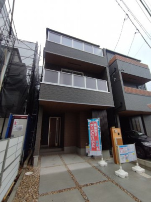 【外観】 | 昭和区川名町 全4棟　＜仲介手数料無料＞広路小・駒方中　新築一戸建て | LINEから簡単お問合せ可能！
友達検索で@nqk7328tです！。
