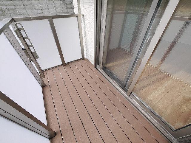 シャーメゾンＦＵＪＩＭＯＴＯⅡのバルコニー