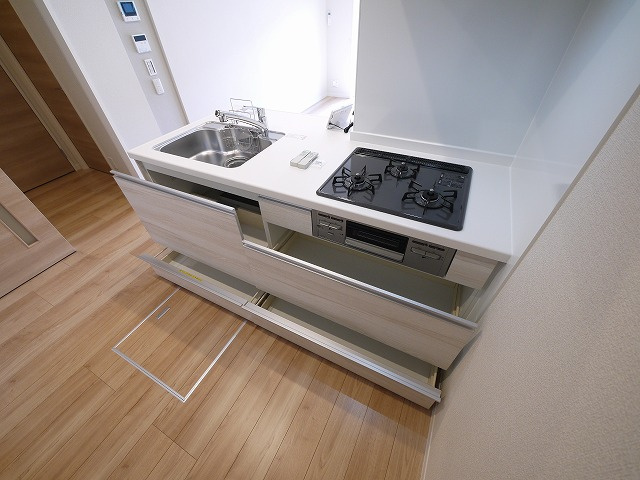 シャーメゾンＦＵＪＩＭＯＴＯⅡのキッチン
