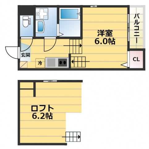 stage東中浜の間取り