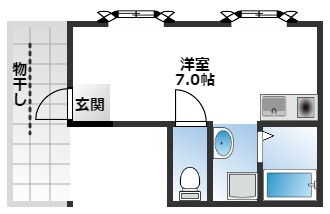 【間取り】 | コスモハイツ