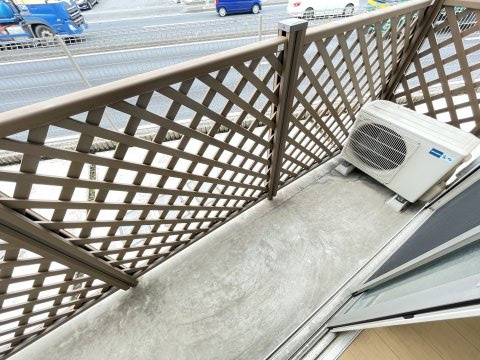アネーロ・チヨのバルコニー|別号室同間取りの参考写真です