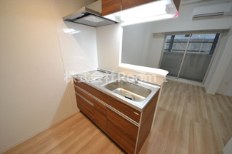 【キッチン】 | ラシーヌ瓦屋町 | お料理しやすいキッチンです