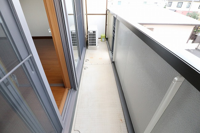 グランドソレーユのバルコニー