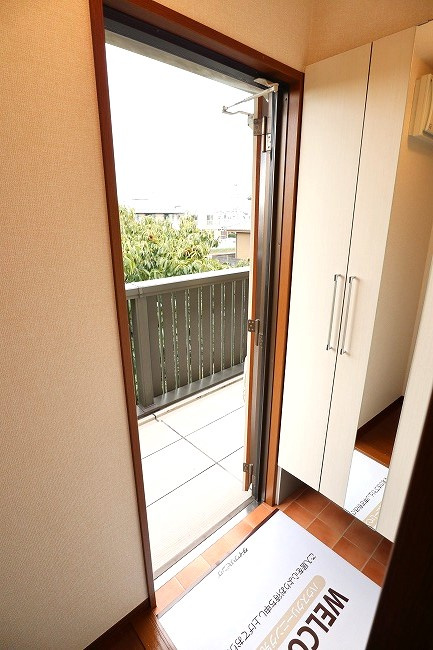 グランドソレーユの玄関