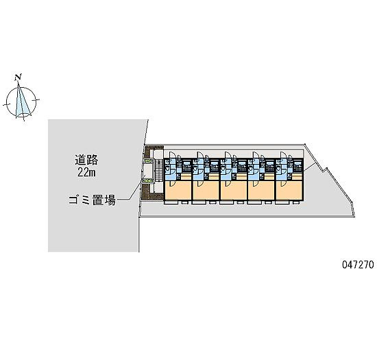 レオパレスダイヤモンドマーシュの区画図|ダイヤモンドマーシュ